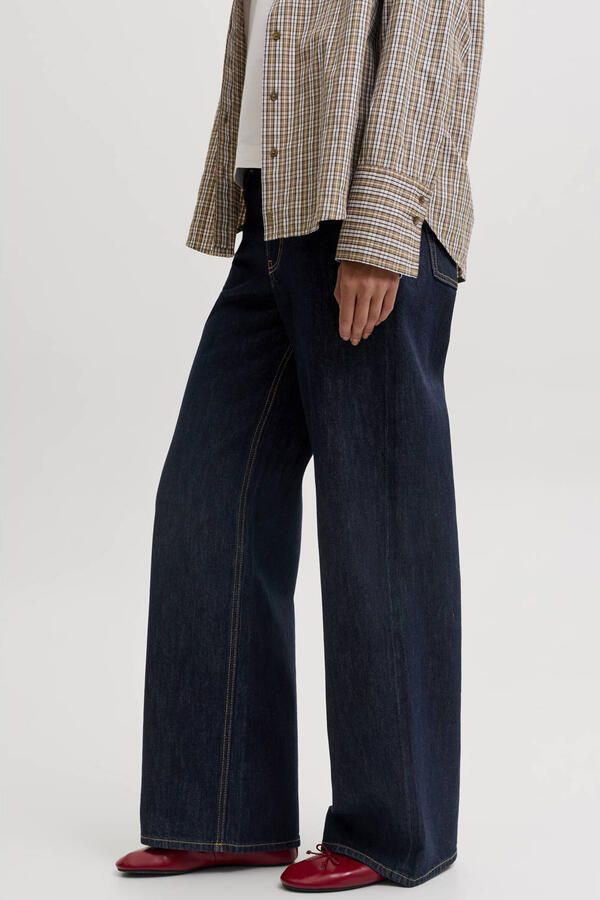 JJXX JXTOKYO WIDE HW C248 DNM NOOS jeans donkerblauw - Foto 3