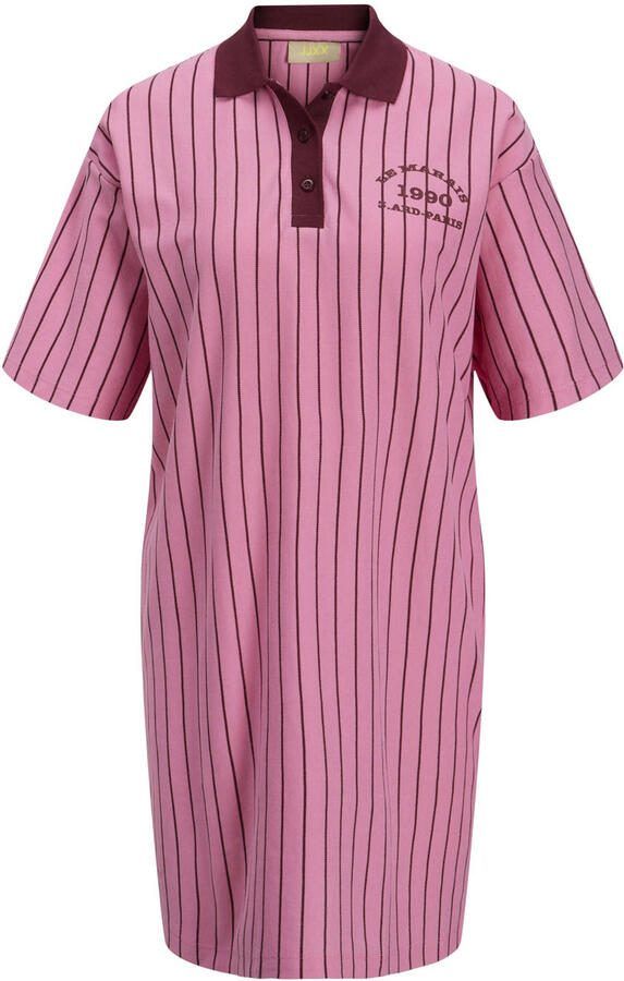 JJXX mini jurk roze
