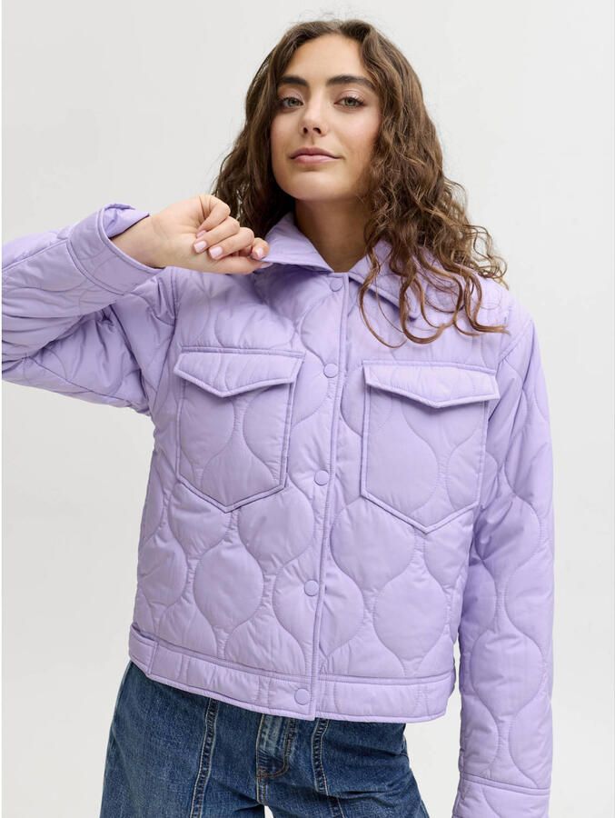 JJXX outdoor jas quilted lila