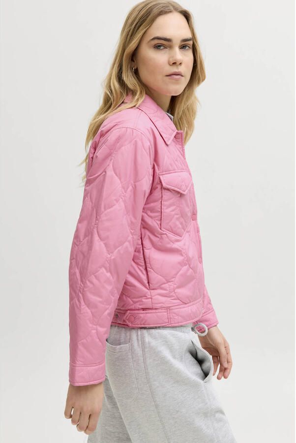 JJXX outdoor jas quilted roze - Foto 3
