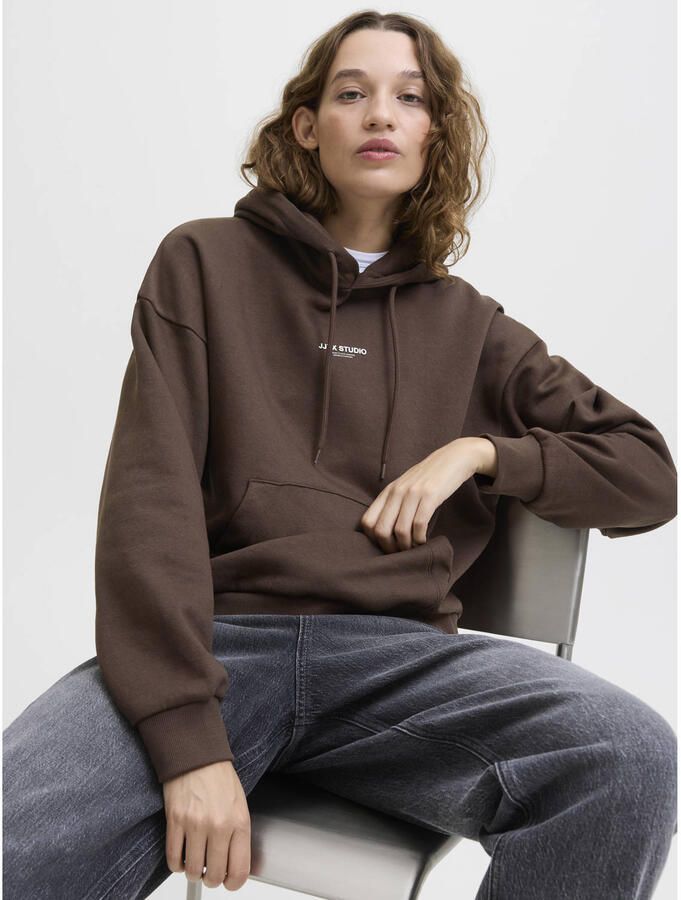 JJXX Hoodie met kangoeroezak. model 'STUDIO VESTERBRO' - Foto 2