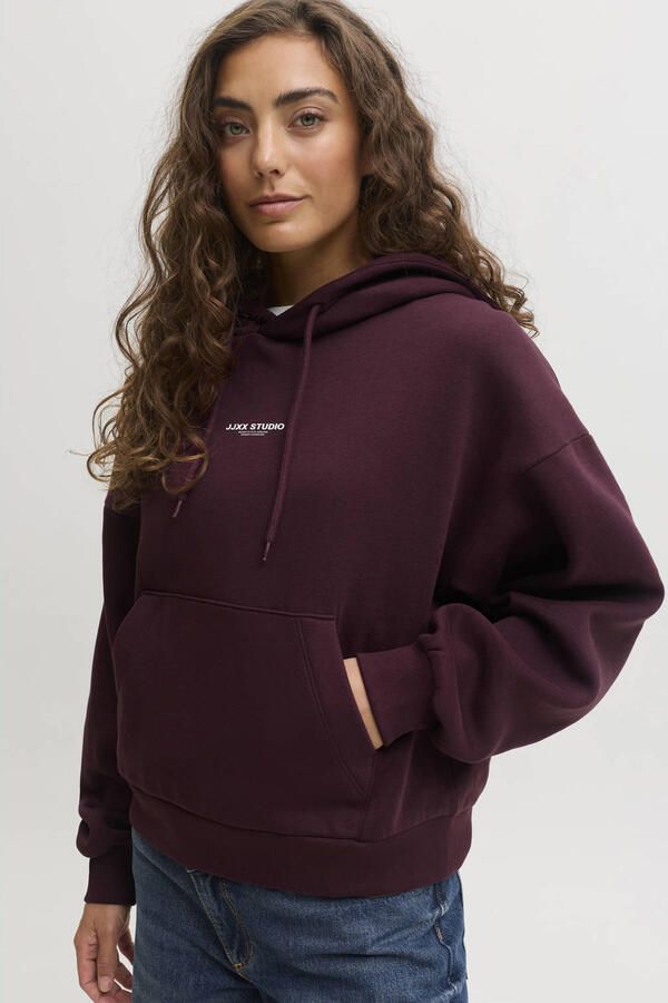 JJXX relaxed fit hoodie van katoenmix model 'VESTERBRO' - Foto 2