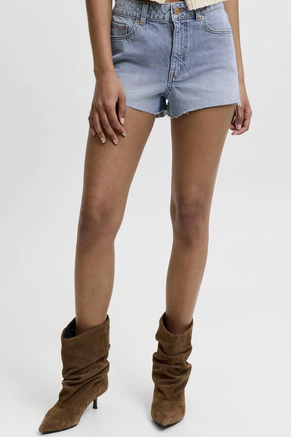 JJXX regular fit denim short mediumblauw