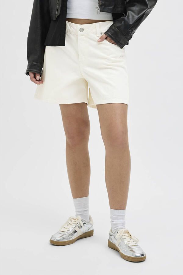JJXX Korte Broek Laura Shorts White Denim - Foto 3