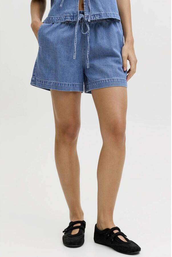 JJXX Short met elastische band en trekkoord model 'RUE' - Foto 2