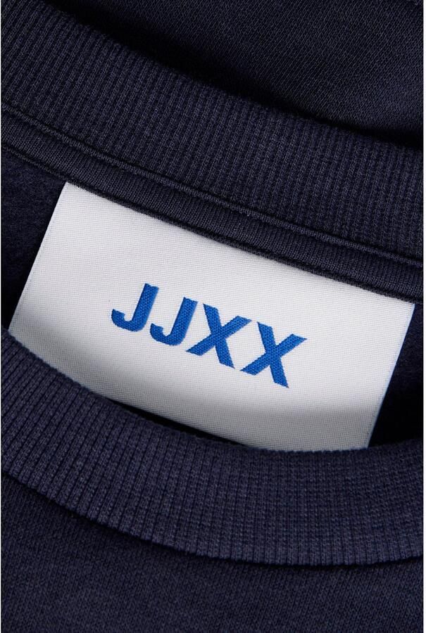 JJXX sweater met tekst donkerblauw - Foto 2