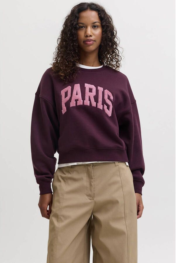 JJXX relaxed fit sweatshirt van katoenmix model 'Tatum' - Foto 1