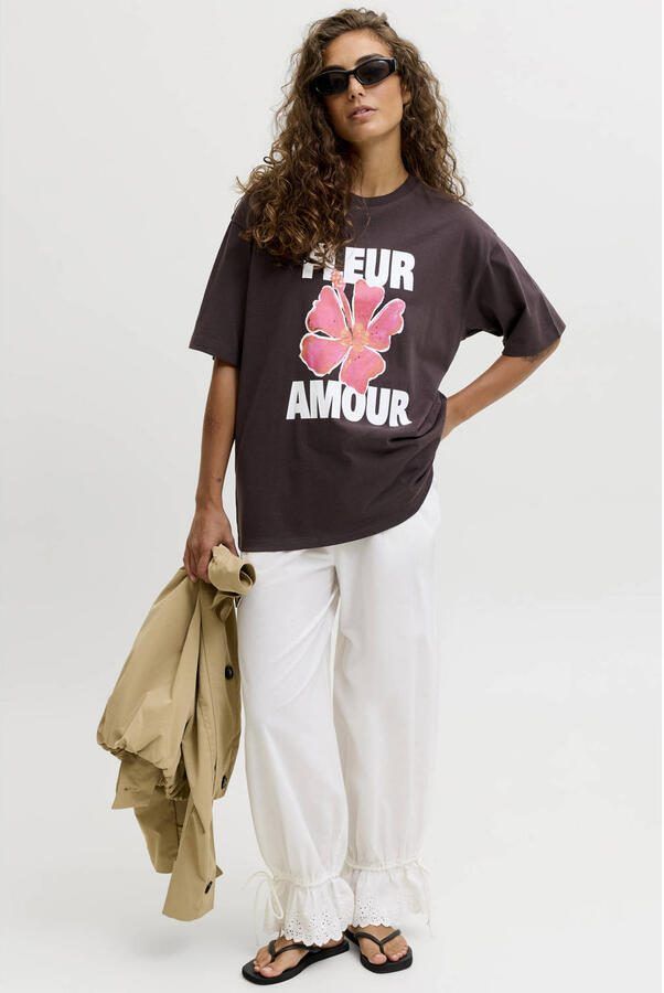 JJXX T-shirt bruin - Foto 3