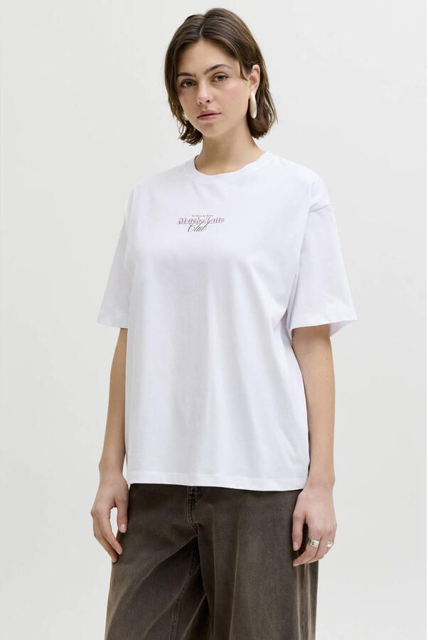 JJXX t-shirt van katoen model 'LATTE'