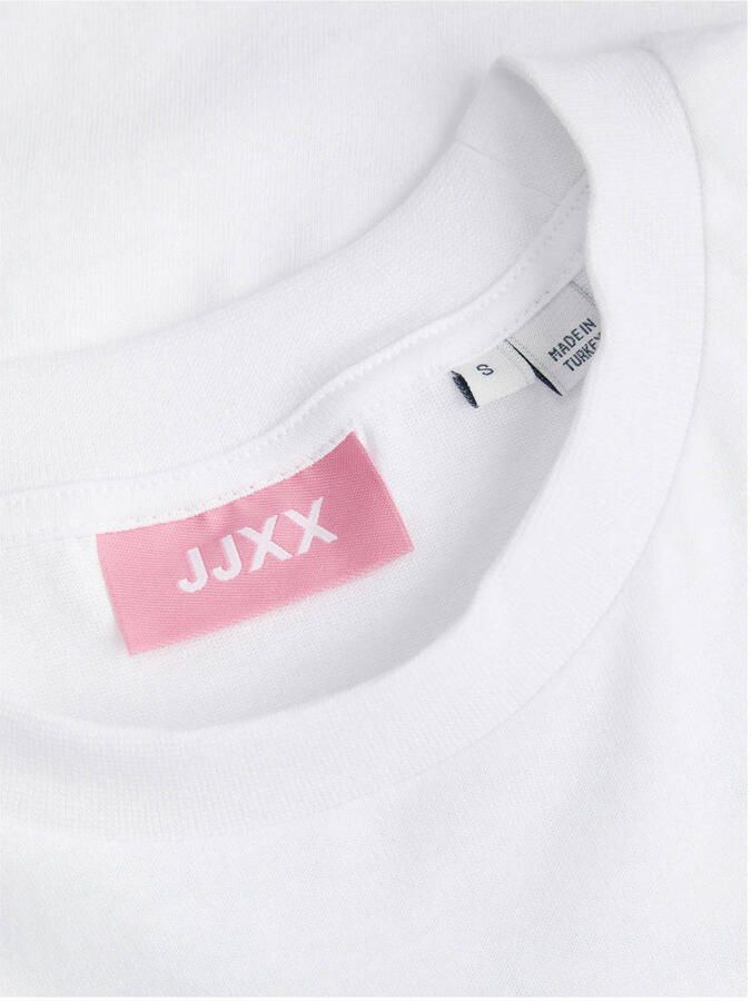 JJXX T-shirt met backprint wit - Foto 3