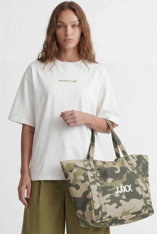JJXX T-shirt met tekst wit - Foto 2
