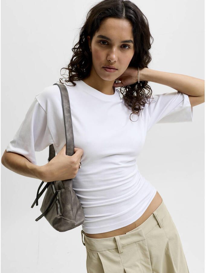 JJXX T-shirt in getailleerd model 'ELORA' - Foto 2