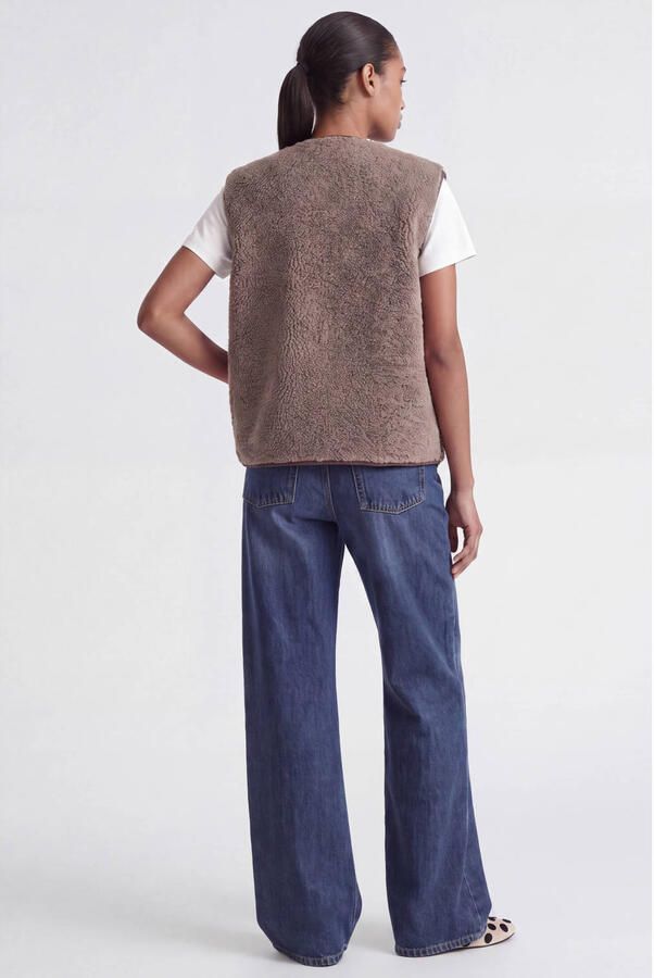 JJXX teddy gilet bruin - Foto 2