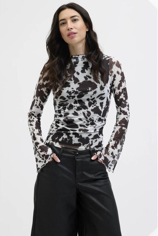 JJXX Shirt met lange mouwen en ronde hals model 'MINNA' - Foto 2