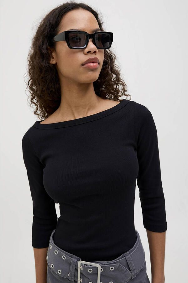 JJXX top gebreid zwart