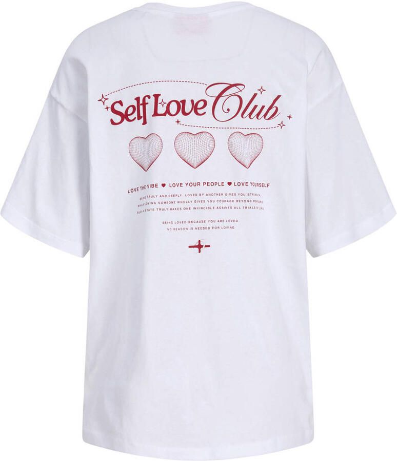 JJXX top met backprint wit - Foto 2