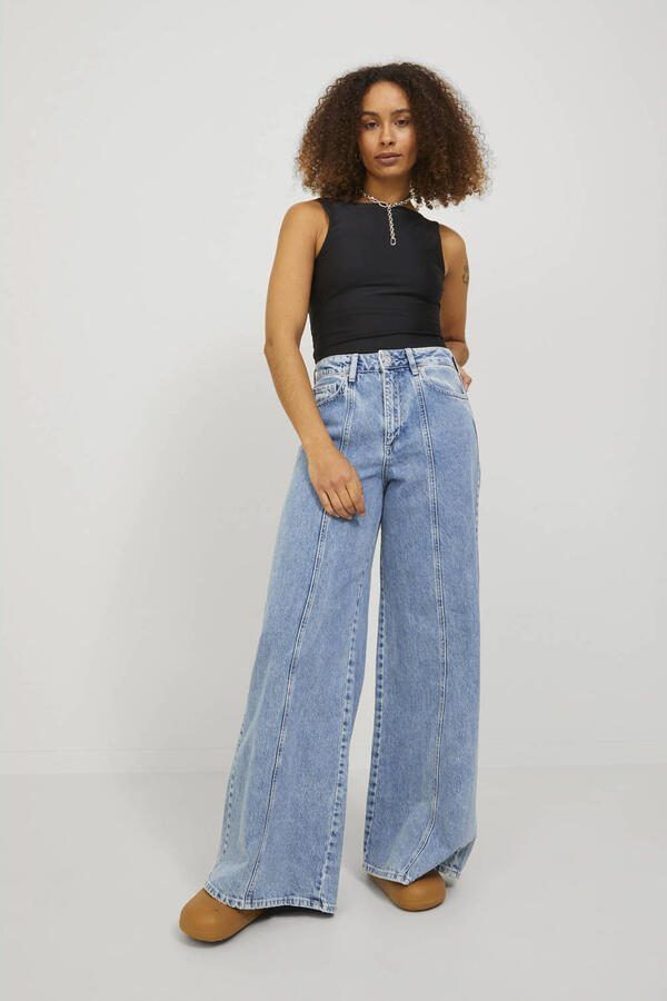 Jack & jones Saga Zwarte Mouwloze Top Black Dames - Foto 5