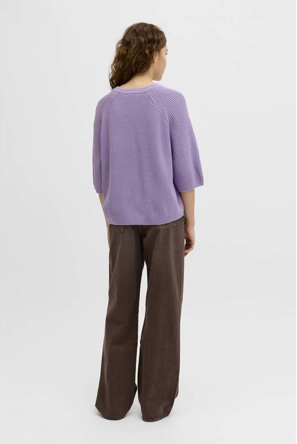 JJXX Oversized gebreide pullover van 100% katoen model 'MARGE' - Foto 2
