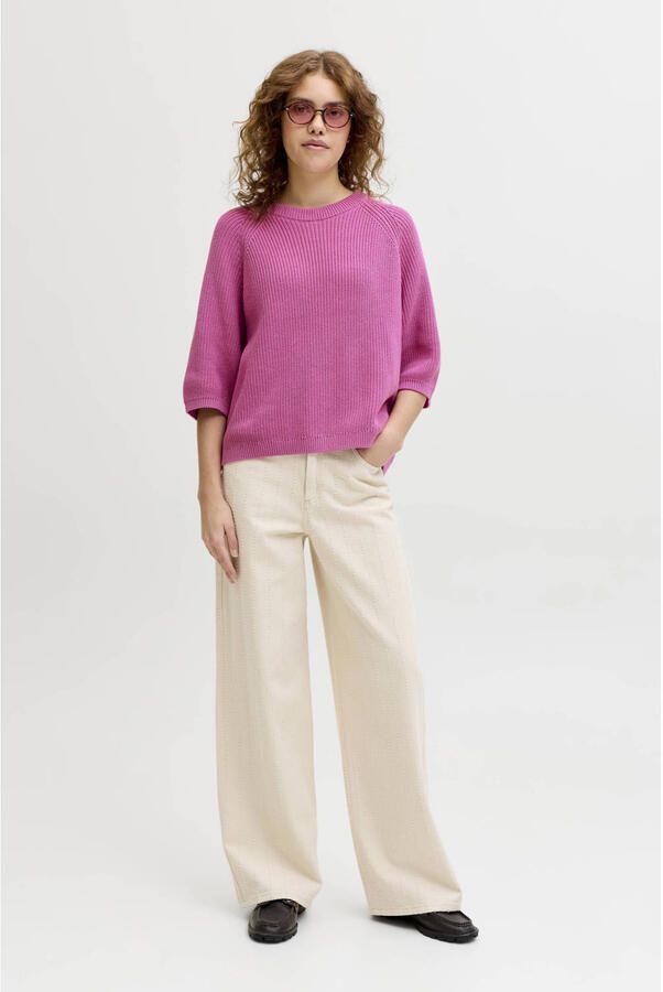 JJXX Oversized gebreide pullover van 100% katoen model 'MARGE' - Foto 3