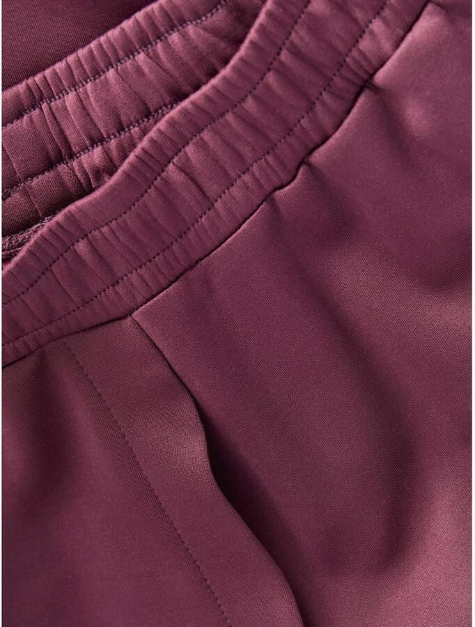JJXX wide leg gebreide broek donkerrood - Foto 2