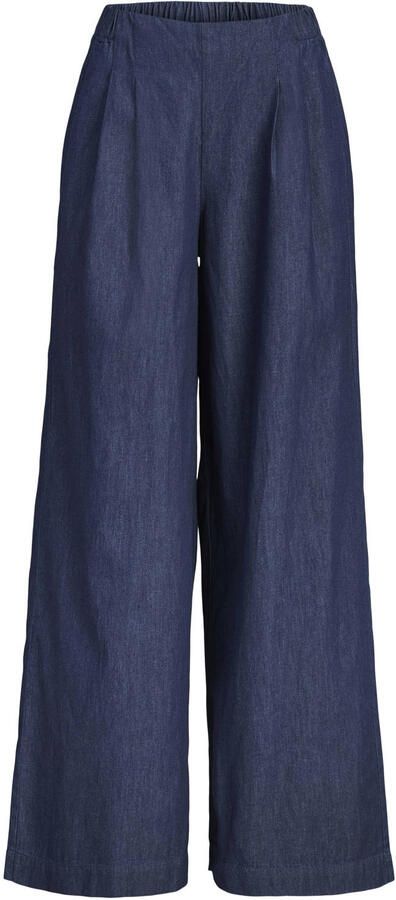 JJXX wide leg regular waist casual broek dark blue denim - Foto 2