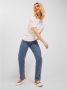JJXX straight fit jeans JXSEOUL met all over print medium blue denim - Thumbnail 1
