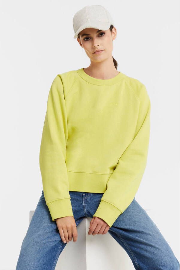 JJXX sweater met tekst groen