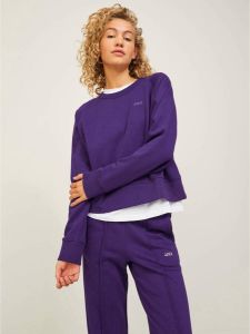 JJXX sweater met tekst violet