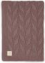 Jollein baby ledikantdeken 100x150cm Spring knit chestnut - Thumbnail 1