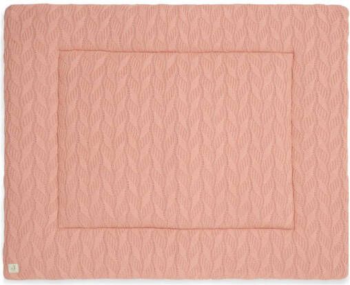 Jollein boxkleed 80x100cm Spring knit rosewood