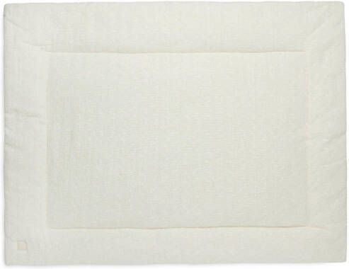 Jollein boxkleed Embroidery 75x95cm Ivory Wit