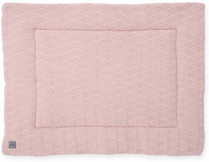 Jollein boxkleed River knit 75x95 cm pale pink