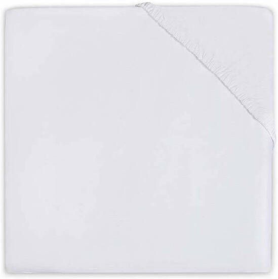 Jollein jersey wieg molton 50x90 cm wit