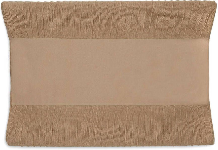 Jollein aankleedkussenhoes 50x70cm Pure Knit Biscuit Bruin Effen - Foto 3