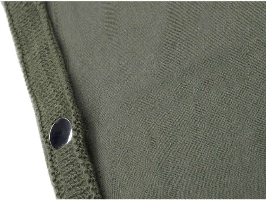 Jollein aankleedkussenhoes 50x70cm Pure Knit Leaf Green Groen Effen - Foto 2