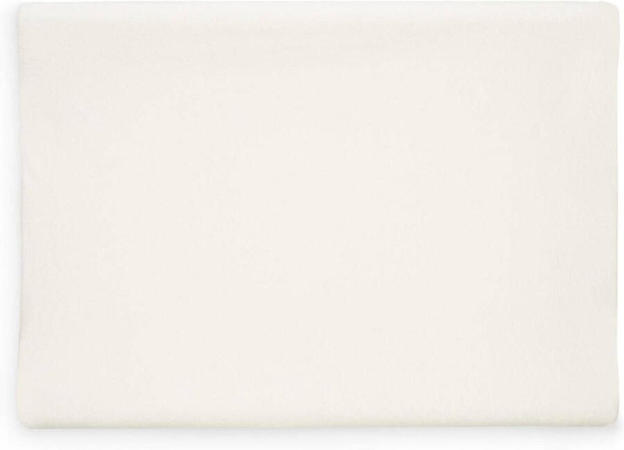 Jollein aankleedkussenhoes badstof 50x70cm set van 2 ivory Wit Effen - Foto 2