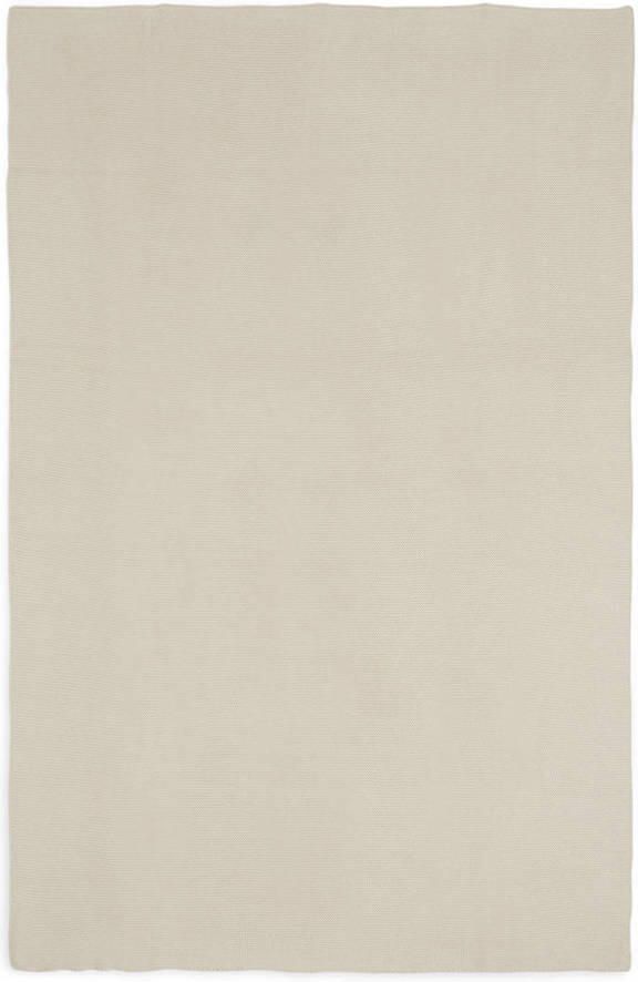 Jollein baby ledikant deken 100x150cm Basic knit nougat Babydeken Beige - Foto 2
