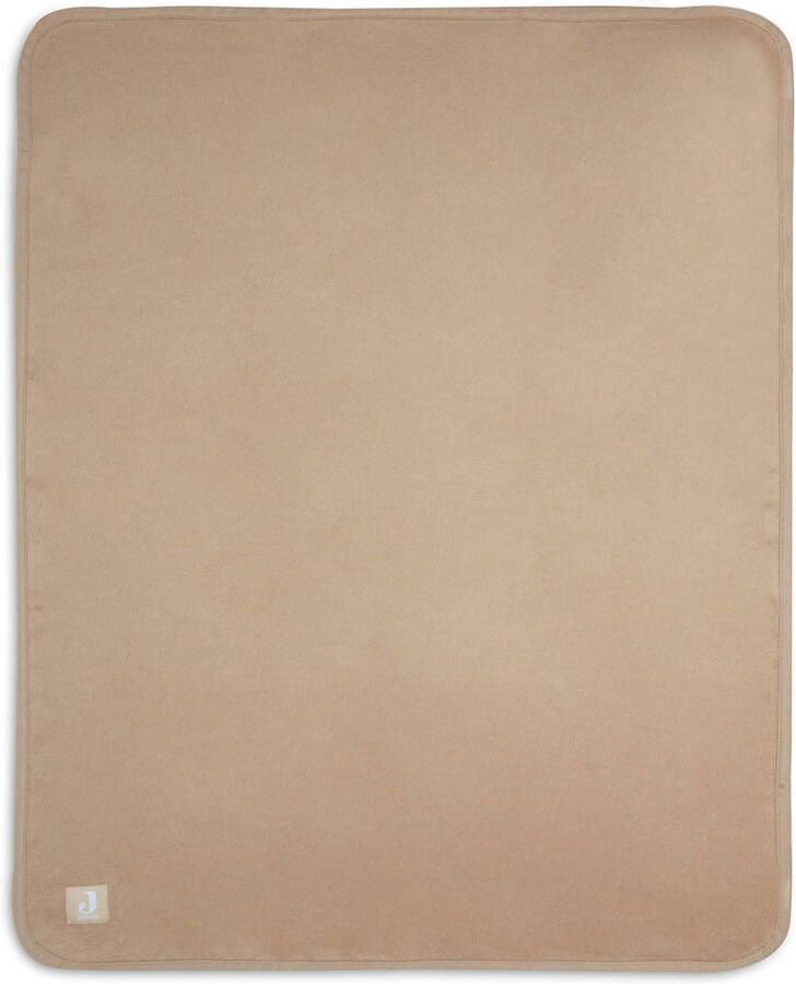Jollein baby ledikantdeken 100x150 cm Biscuit Babydeken Bruin Effen