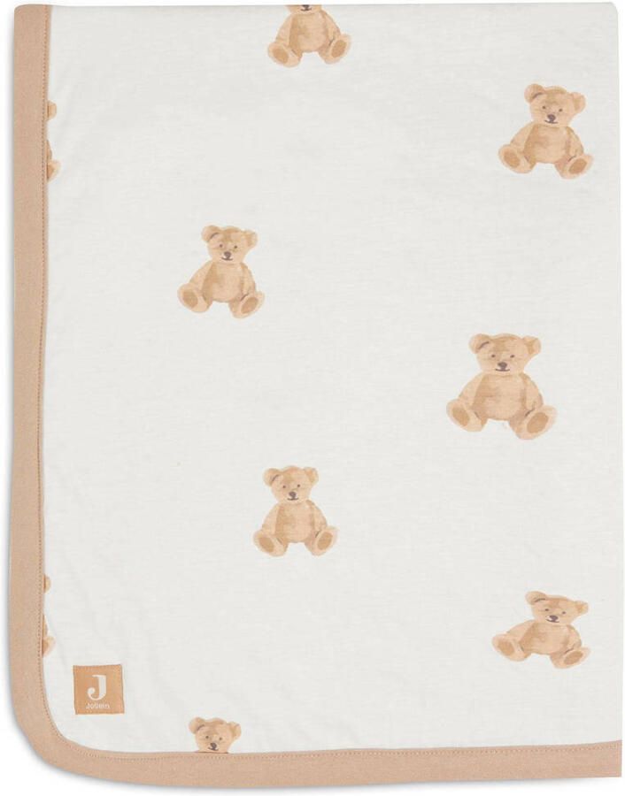 Jollein baby ledikantdeken fleece 100x150 cm Teddy Bear biscuit Babydeken Ecru - Foto 2