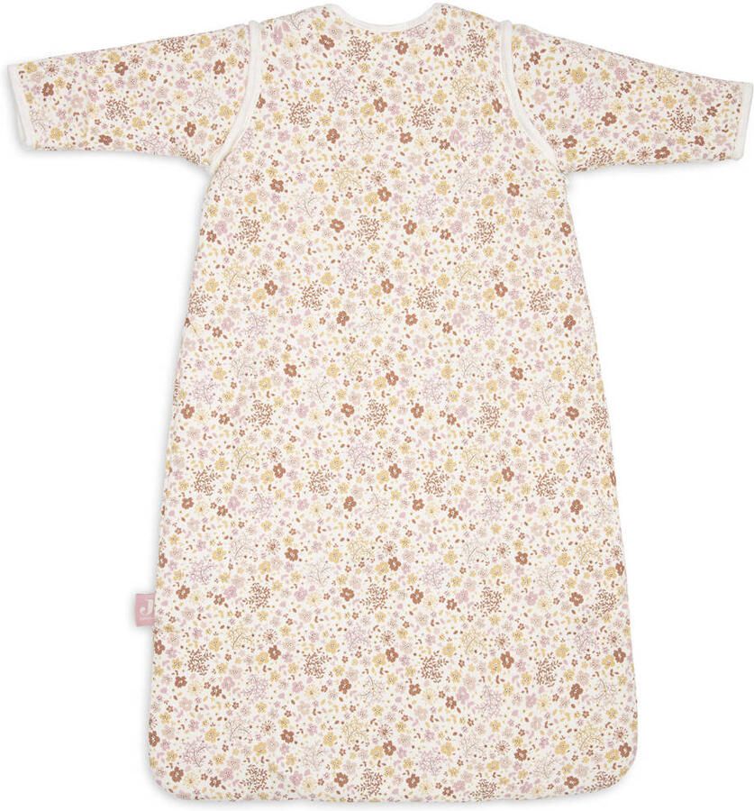 Jollein baby slaapzak met afritsbare mouw Flower Fairies beige roze
