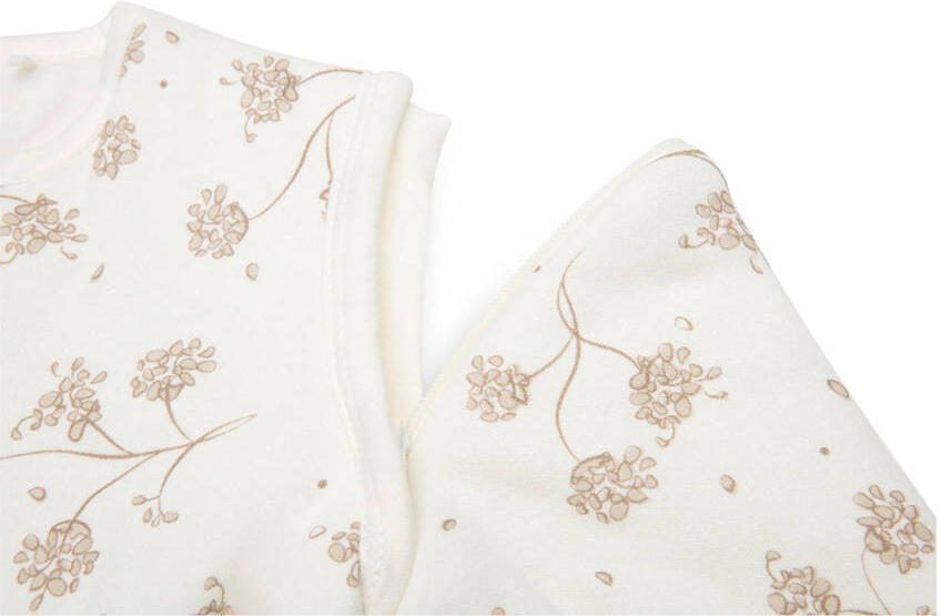 Jollein baby slaapzak met afritsbare mouw Leafy Dreams wit beige - Foto 3