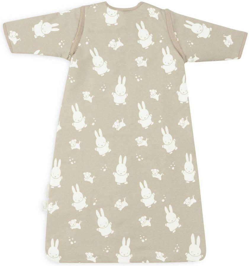 Jollein baby slaapzak met afritsbare mouw Miffy&Snuffy Olive Green Babyslaapzak Groen 110 - Foto 2
