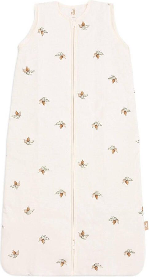 Jollein baby slaapzak met afritsbare mouw Rosehip Babyslaapzak Ecru Bloe 110