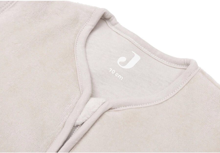 Jollein baby slaapzak met afritsbare mouw Velvet Nougat Babyslaapzak Beige 110