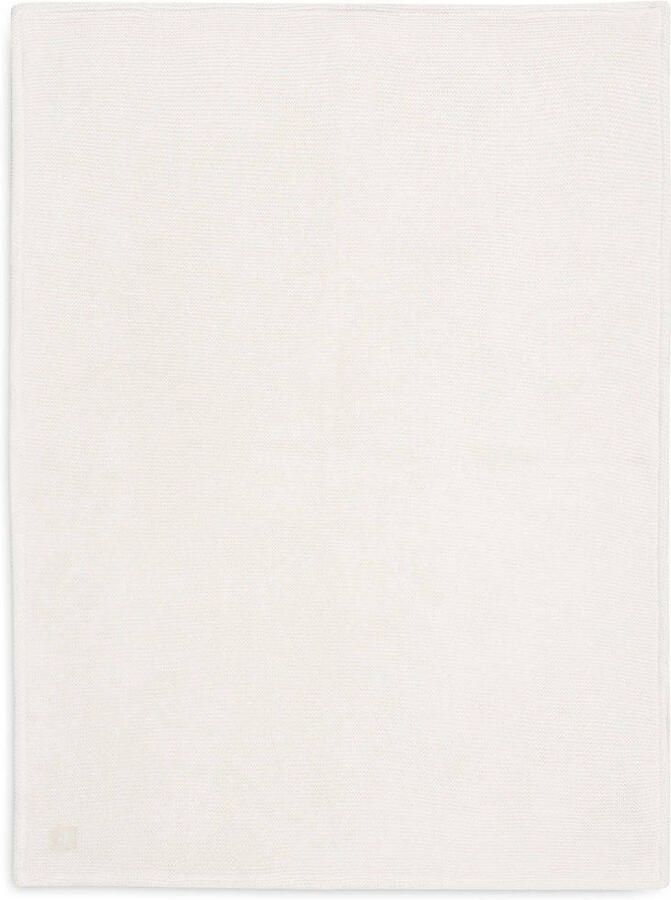 Jollein baby wiegdeken 75x100cm Basic Knit Ivory Coral fleece Babydeken Wit - Foto 2