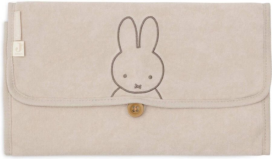 Jollein badatof verschoningsmat Miffy Nougat Verschoonmatje Beige Personage