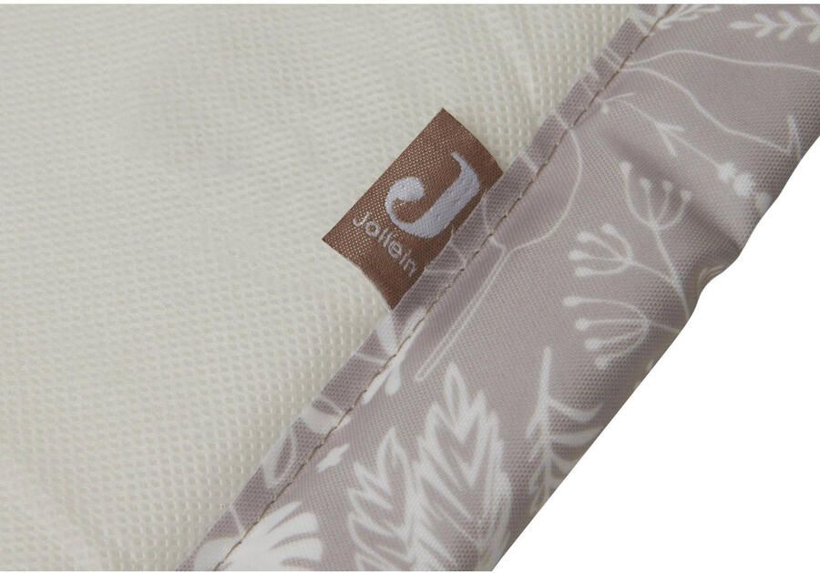 Jollein boxdek Botanical 75x95 cm Nougat Boxkleed Beige - Foto 3