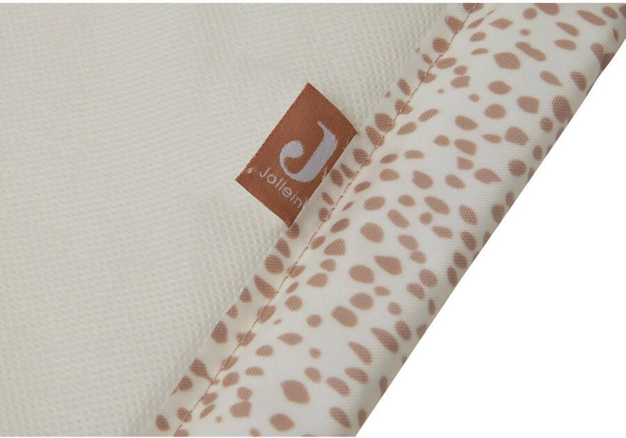 Jollein boxdek Dotted 75x95 cm Biscuit Boxkleed Bruin - Foto 3