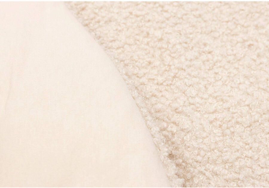 Jollein boxkleed Ø 95cm Boucle Naturel Ecru | Boxkleed van - Foto 2