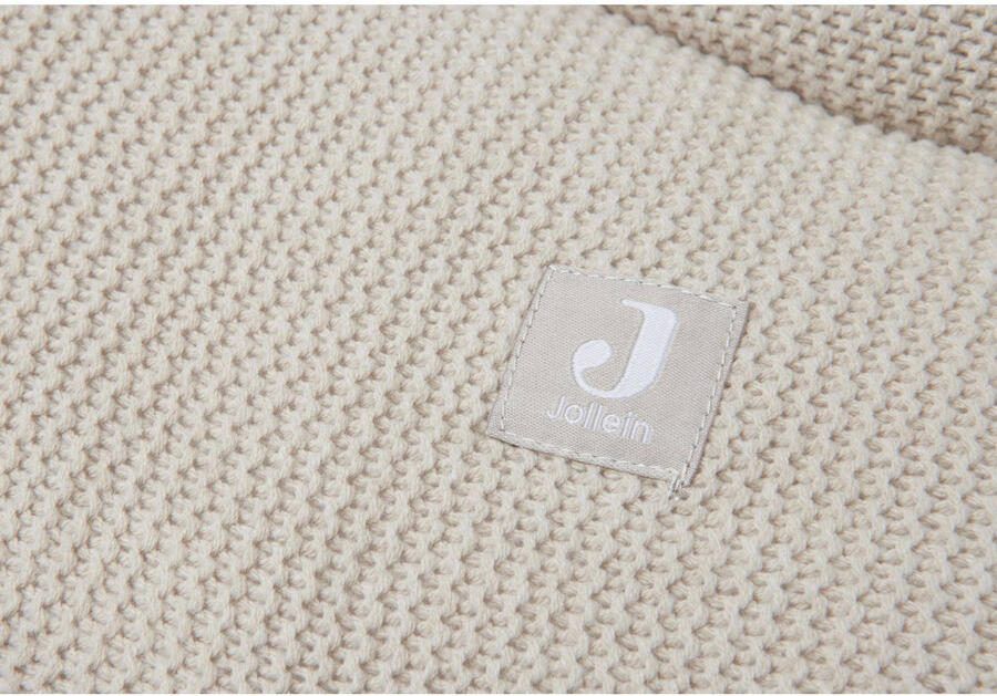 Jollein boxkleed Basic Knit rond 95cm Nougat Beige - Foto 2